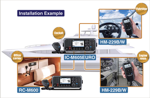 ICOM IC-M605